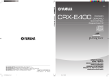 Yamaha CDX-E400 Manuel utilisateur