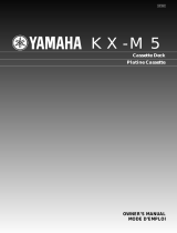 Yamaha KX-M5 Le manuel du propriétaire