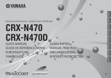 Yamaha CRX-N470D Le manuel du propriétaire