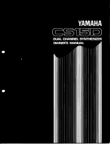 Yamaha CS15D Manuel utilisateur
