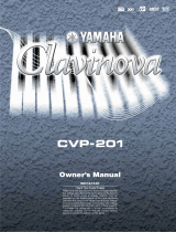 Yamaha CVP-201 Manuel utilisateur