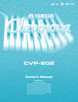 Yamaha Clavinova CVP-202 Le manuel du propriétaire