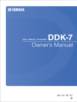 Yamaha DDK-7 Manuel utilisateur