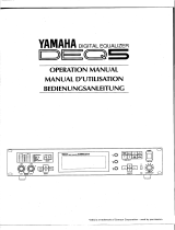 Yamaha DEQ5 Le manuel du propriétaire