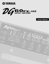 Yamaha DG60-112 Manuel utilisateur