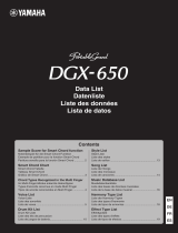 Yamaha DGX-650 Le manuel du propriétaire