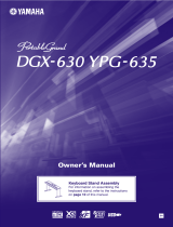 Yamaha DGX630B - 88 Key Portable Grand Le manuel du propriétaire