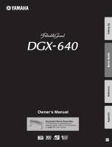Yamaha Portable Grand DGX-640 Le manuel du propriétaire