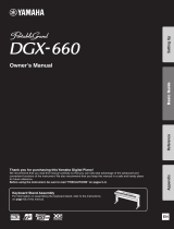 Yamaha DGX660B Manuel utilisateur