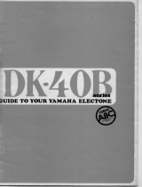 Yamaha DK-40B Manuel utilisateur