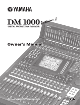Yamaha DM1000 Manuel utilisateur