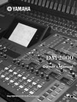 Yamaha DM2000 Le manuel du propriétaire