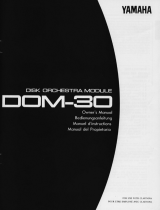 Yamaha DOM-30 Le manuel du propriétaire