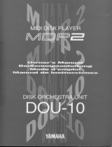 Yamaha DOU-10/MDP2 Le manuel du propriétaire