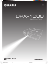 Yamaha DPX-1000 Manuel utilisateur