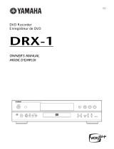 Yamaha DRX1 Manuel utilisateur