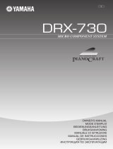 Yamaha DRX-730 Le manuel du propriétaire