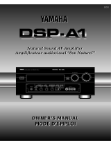 Yamaha DSP-A1 Manuel utilisateur