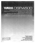 Yamaha DSP-A500 Le manuel du propriétaire