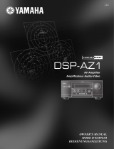Yamaha DSP-AZ1 Le manuel du propriétaire