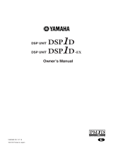 Yamaha DSP1D Le manuel du propriétaire