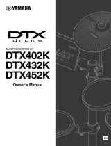Yamaha DTX402K Le manuel du propriétaire