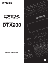 Yamaha DTX-900 Le manuel du propriétaire