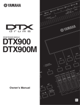 Yamaha DTX900M Le manuel du propriétaire
