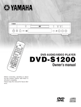 Yamaha DVD-S1200 Manuel utilisateur