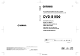 Yamaha DVD-S1500 Le manuel du propriétaire