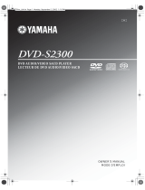 Yamaha DVD-S2300 Manuel utilisateur
