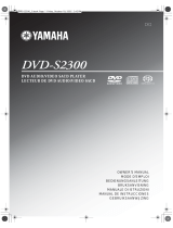 Yamaha DVD-S2300 Le manuel du propriétaire