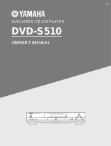 Yamaha DVD-S510 Manuel utilisateur