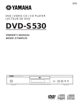 Yamaha DVD-S530 Le manuel du propriétaire