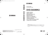 Yamaha DVD-S559MK Le manuel du propriétaire