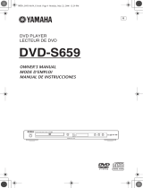 Yamaha DVD-S659 Manuel utilisateur