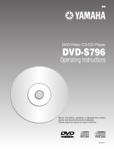 Yamaha DVD-S796 Manuel utilisateur
