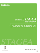 Yamaha Electone Stagea 01X Le manuel du propriétaire