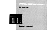 Yamaha EM-100 EM-80 Le manuel du propriétaire