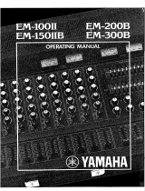 Yamaha EM-150IIB Le manuel du propriétaire