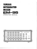 Yamaha EM-95 Le manuel du propriétaire