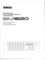 Yamaha EM1620 Le manuel du propriétaire