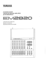 Yamaha EM2820 Le manuel du propriétaire