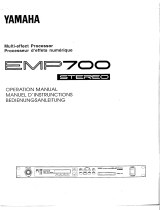 Yamaha EMP700 Le manuel du propriétaire
