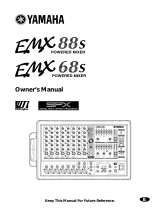 Yamaha EMX 68S Manuel utilisateur