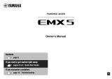 Yamaha EMX5 Le manuel du propriétaire