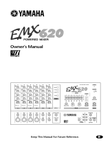 Yamaha EMX620 Manuel utilisateur