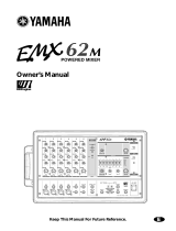 Yamaha EMX62M Le manuel du propriétaire