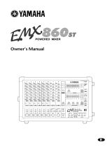 Yamaha EMX860ST Manuel utilisateur