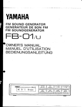 Yamaha FB-01 Le manuel du propriétaire